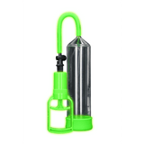 Penispumpe Ouch Komfort mit Hebelgriff nachtleuchtend 21 x Ø 6,5 cm – Ansicht 4