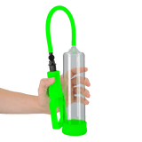 Penispumpe Ouch Komfort mit Hebelgriff nachtleuchtend 21 x Ø 6,5 cm – Ansicht 6