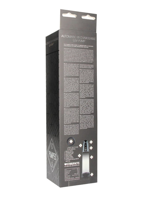Penispumpe Luv automatisch mit Akku 20 x Ø 7,5 cm – Ansicht 3