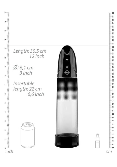 Penispumpe Luv automatisch mit Akku 20 x Ø 7,5 cm – Ansicht 7