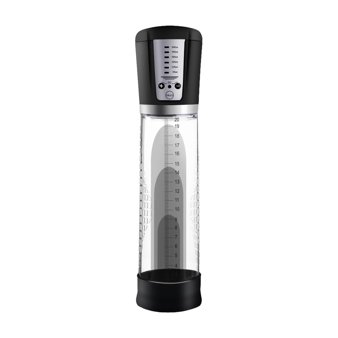 Penispumpe Premium automatisch mit Akku Durchsichtig 29 x Ø 6,7 cm
