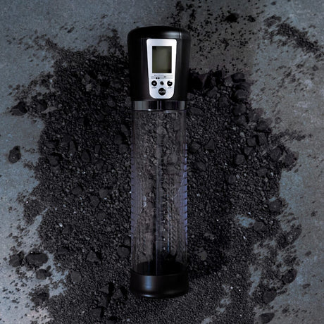 Penispumpe Premium automatisch mit Akku und LCD Durchsichtig 29 x Ø 6,5 cm – Ansicht 6