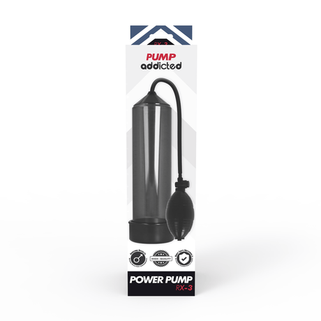 Penispumpe Rx3 Schwarz 23 x 5,5 cm
