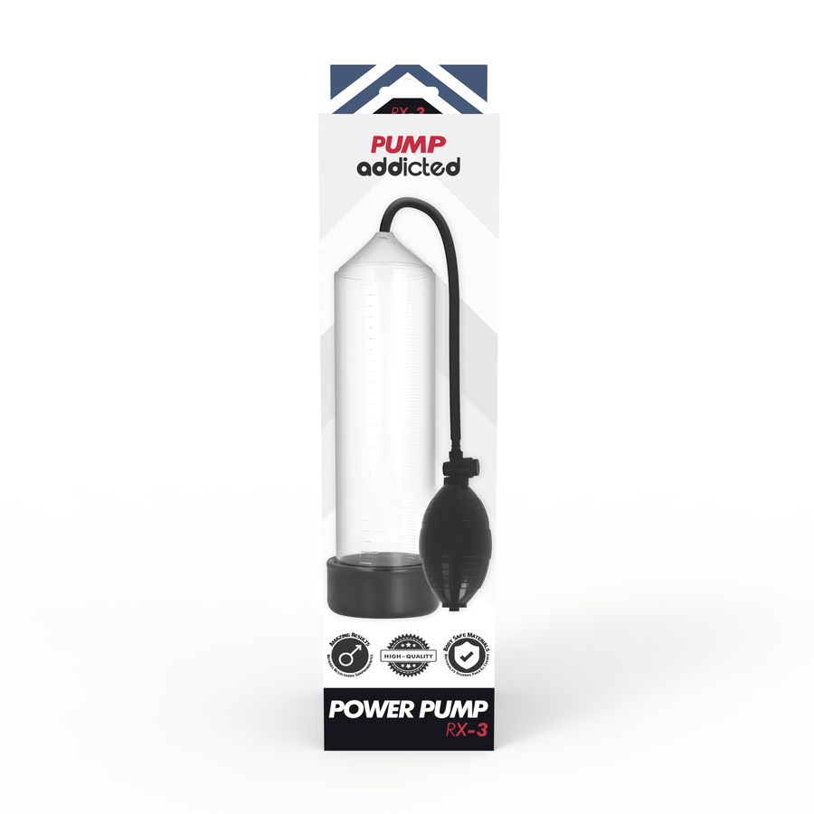 Penispumpe Rx3 Transparent 23 x 5,5 cm – Ansicht 5
