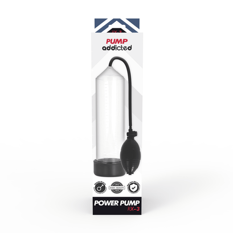 Penispumpe Rx3 Transparent 23 x 5,5 cm