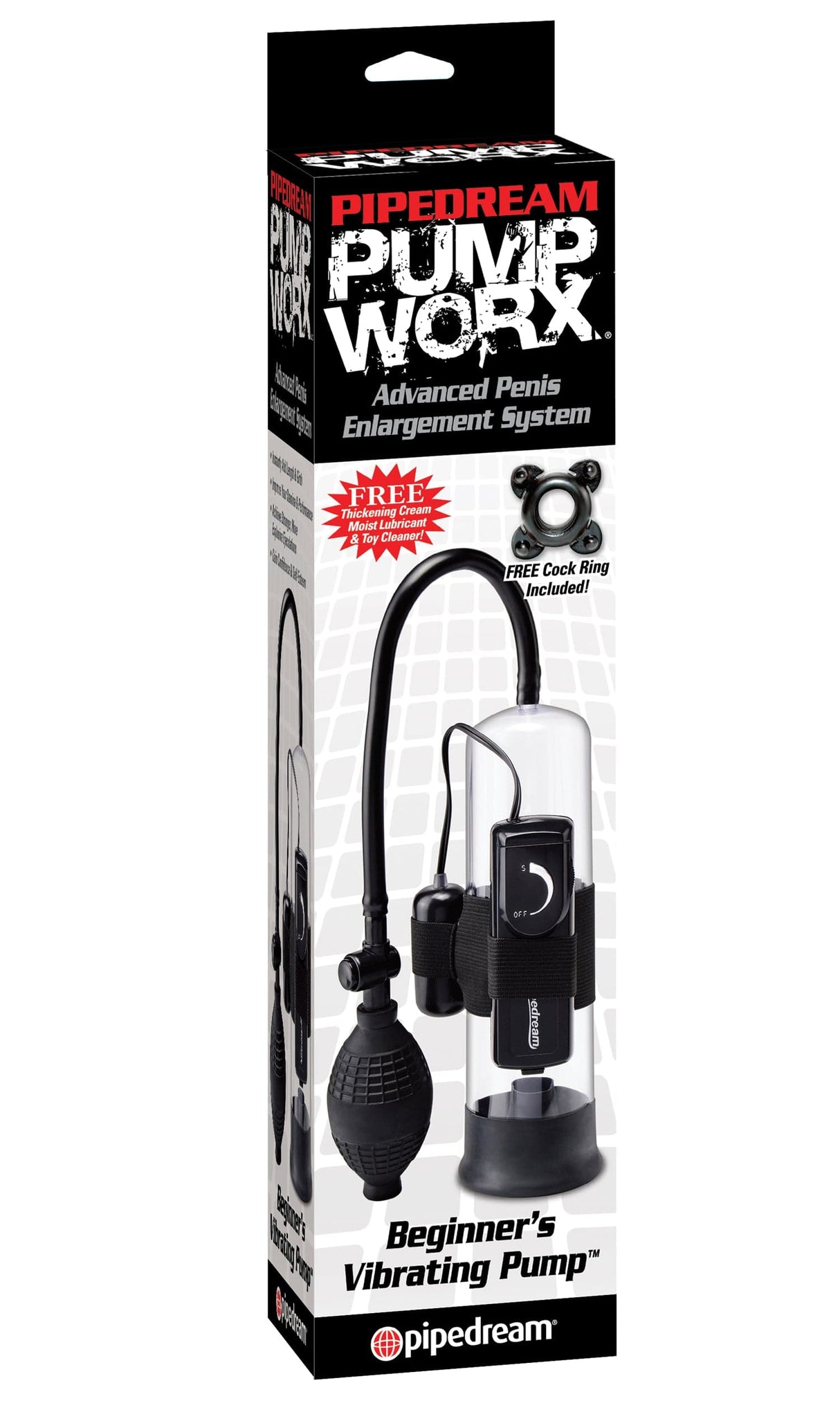 Penispumpe Vibro Beginner 19 x 6 cm