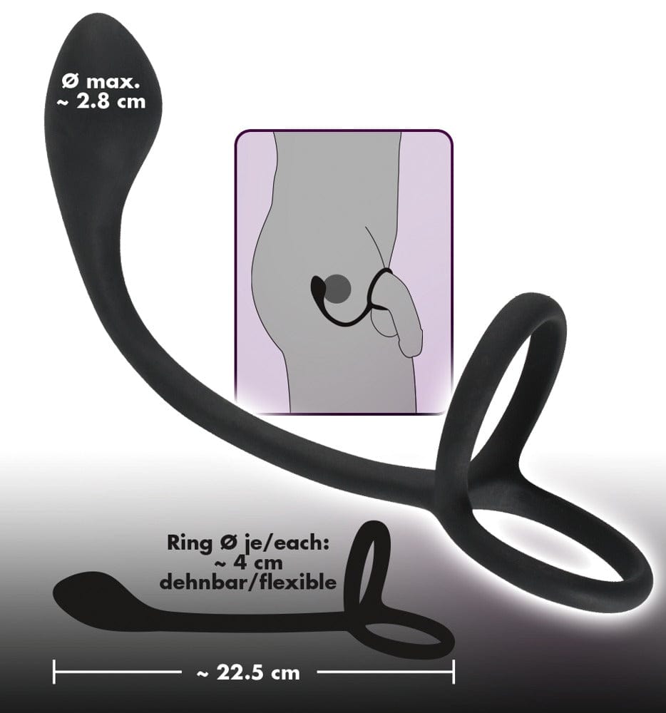Penisring 3-in-1