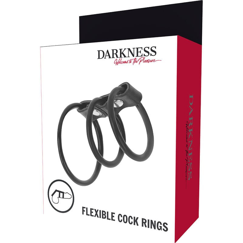 Penisring 3er-Set flexible Penisringe – Ansicht 4