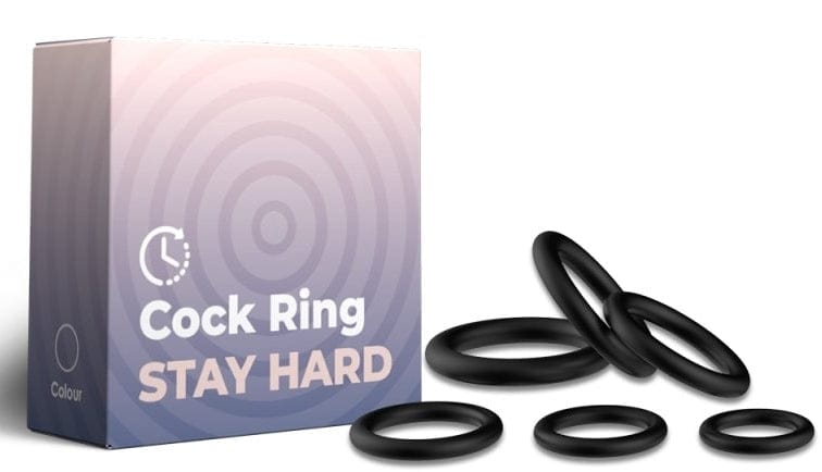 Penisring 6er-Set Silikon