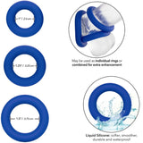 Penisring Admiral Cock Ring Set Blau Ø 2,5 cm