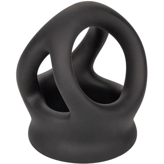 Penisring Alpha Dual Cage Ring Schwarz