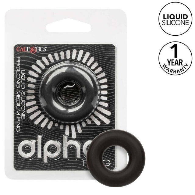 Penisring Alpha Prolong Medium Ring Schwarz