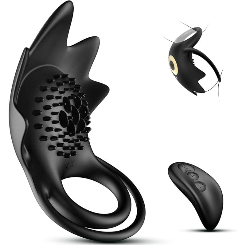 Penisring anderer Stern mit Vibration 2,8 cm