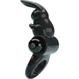 Penisring Aufregender Ring Rabbit Vibratorring 10 Vibrationen Schwarz