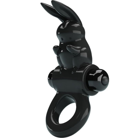 Penisring Aufregender Ring Rabbit Vibratorring 10 Vibrationen Schwarz
