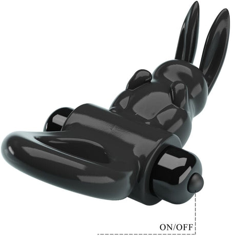 Penisring Aufregender Ring Rabbit Vibratorring 10 Vibrationen Schwarz