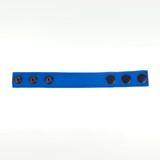 Penisring aus Leder Cocky verstellbar Blau 6 cm – Ansicht 3