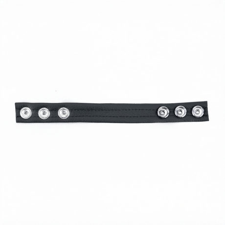 Penisring aus Leder gepolstert Schwarz 5,5 cm – Ansicht 4