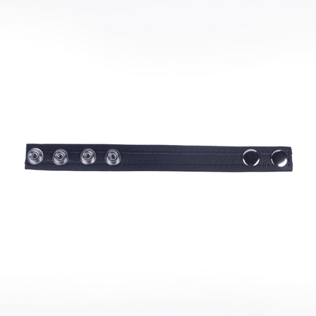 Penisring aus Leder Tippy gepolstert Schwarz 6 cm – Ansicht 3