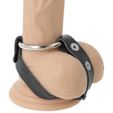 Penisring BDSM Penis- und Hodenring Schwarz – Ansicht 2