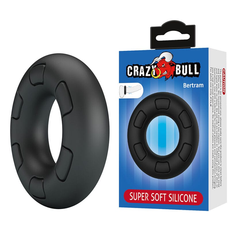 Penisring Bertram Supersoft Silikon Schwarz