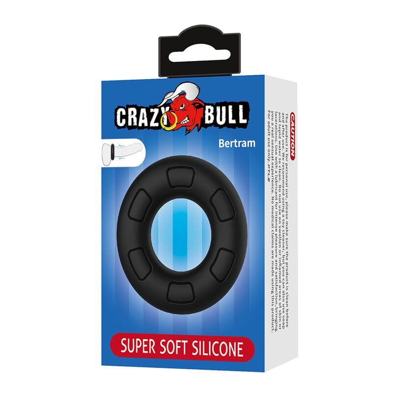 Penisring Bertram Supersoft Silikon Schwarz – Ansicht 8