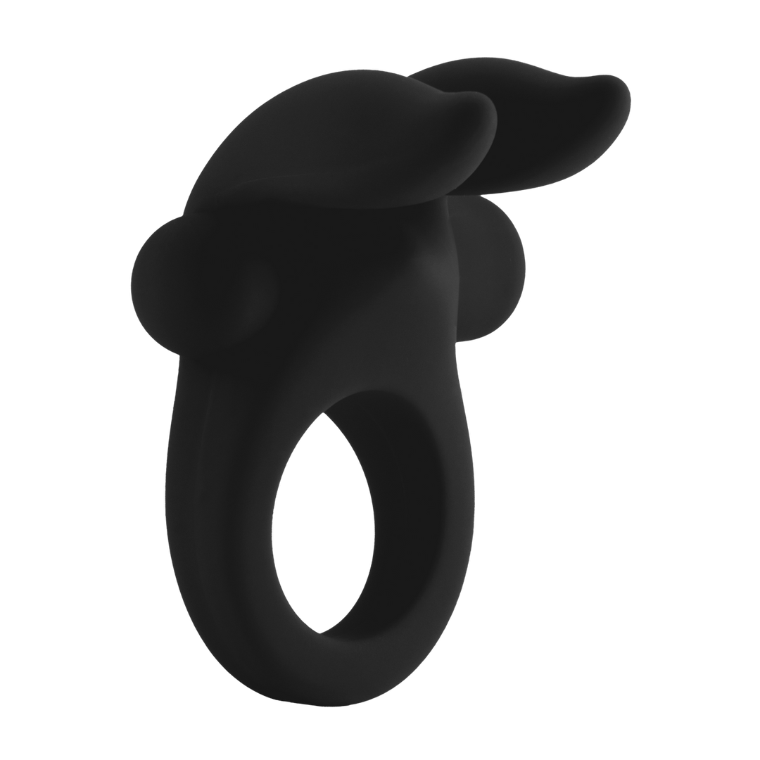 Penisring Bunny mit Stimulations-Ohren Schwarz 7 x Ø 3 cm – Ansicht 5