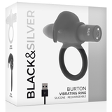 Penisring Burton Ring 10 Vibrationsmodi Schwarz Ø 3,5 cm