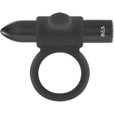 Penisring Cameron Schwarz Wiederaufladbarer Ring Ø 3,5 cm