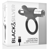 Penisring Cameron Wiederaufladbarer Ring Silber Ø 3,5 cm