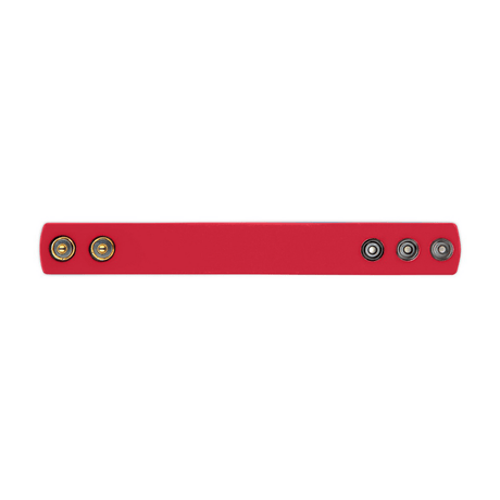 Penisring Cock Strap Silikon Rot 21 cm – Ansicht 3
