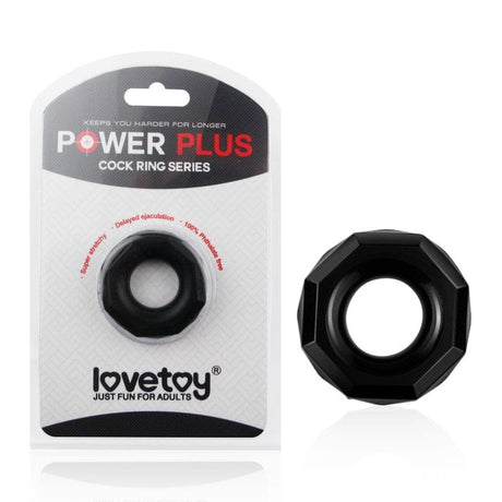 Penisring Diamant Schwarz