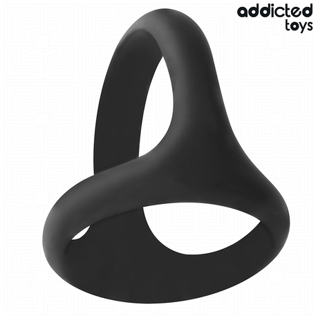 Penisring Dicker Dreifach- Schwarz (Innen- ) Ø 2,8 cm