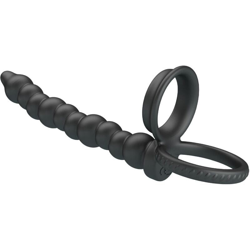 Penisring Dillion Doppelte Penetration Cock Ring Schwarz