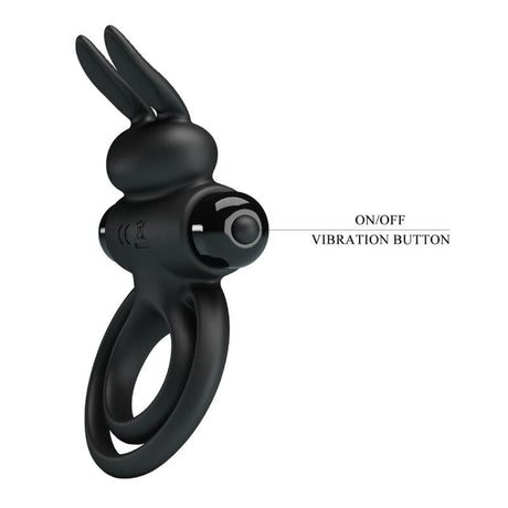Penisring Iii Kaninchenring für Schwarzen Penis