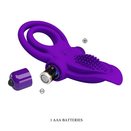 Penisring Lila Vibrierender