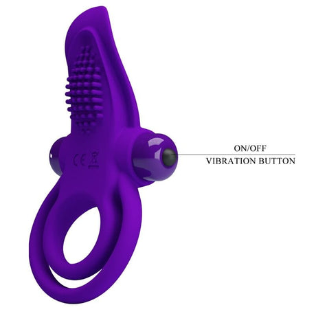 Penisring Lila Vibrierender