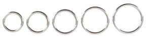 Penisring Metall-Ringe -Set