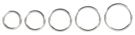Penisring Metall-Ringe 5er-Set