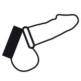 Penisring Metallring für Penis und Hoden Schwarz – Ansicht 4