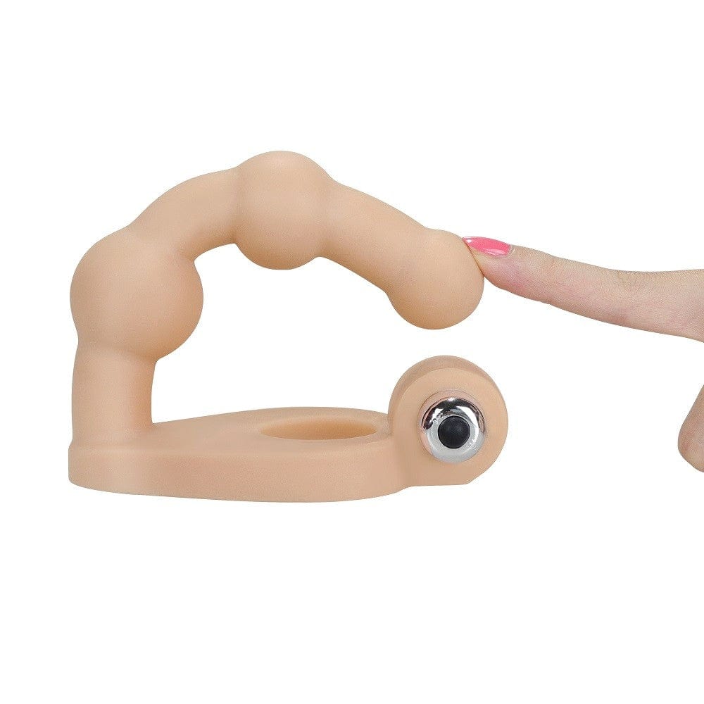 Penisring mit Dildo 15 x 2,7 cm