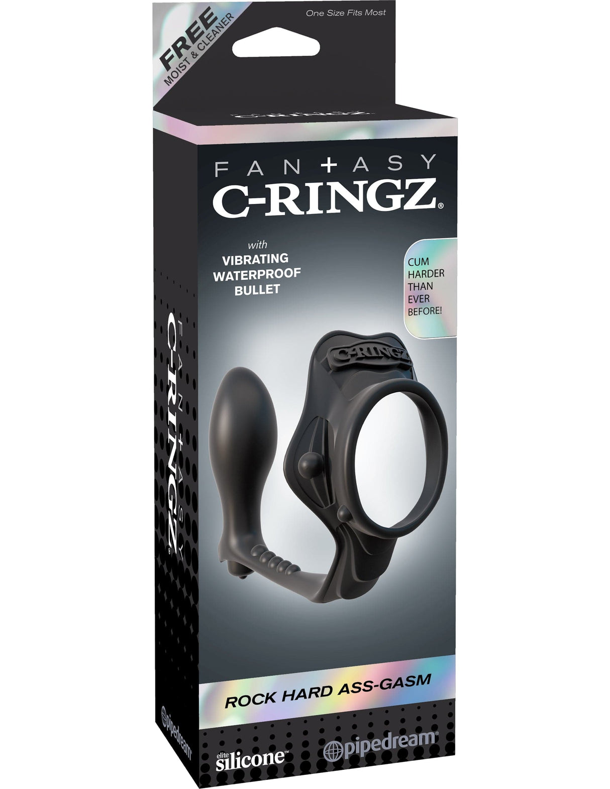 Penisring Mouth mit Analplug
