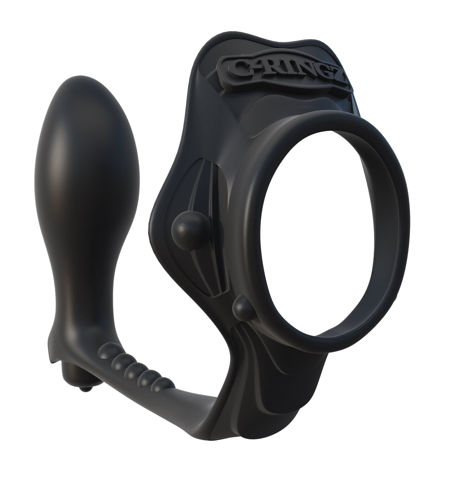 Penis Ring Mouth with Anal Plug dildodave.de Penis Ring Mouth with Anal Plug dildodave.de
