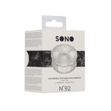 Penisring Nr. 92 Masturbator und Bumper in 1 Durchsichtig 4 x Ø 4 cm – Ansicht 2