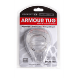 Penisring PerfectFitBrand Armour Tug mit Hodenriemen Transparent 9,6 x 4,5 cm – Ansicht 2