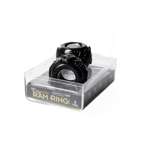 Penisring PerfectFitBrand Ram Ring Schwarz Ø 1,9 cm