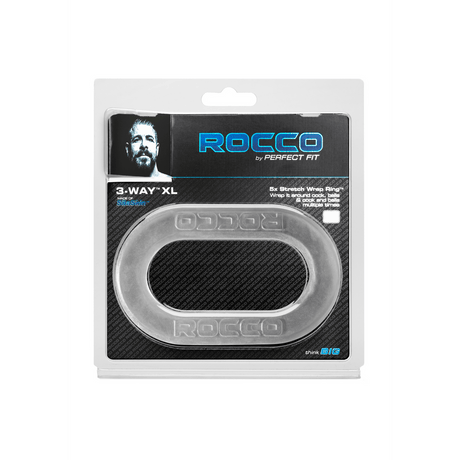 Penisring PerfectFitBrand Rocco 3-Wege mit Hodenriemen Ø 8 cm – Ansicht 7