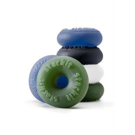 Penisring PerfectFitBrand Stackit aus SilaSkin 1,3 x 4 cm – Ansicht 4