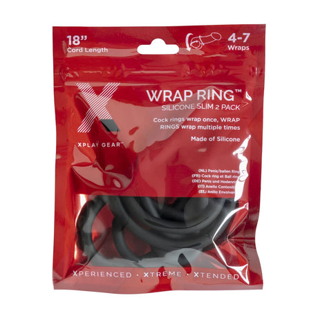 Penisring PerfectFitBrand Wrap Ring Schwarz Band 45,7 cm – Ansicht 3