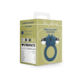 Penisring Rabbit mit Vibration Blau 7,4 x 1,9 cm – Ansicht 2